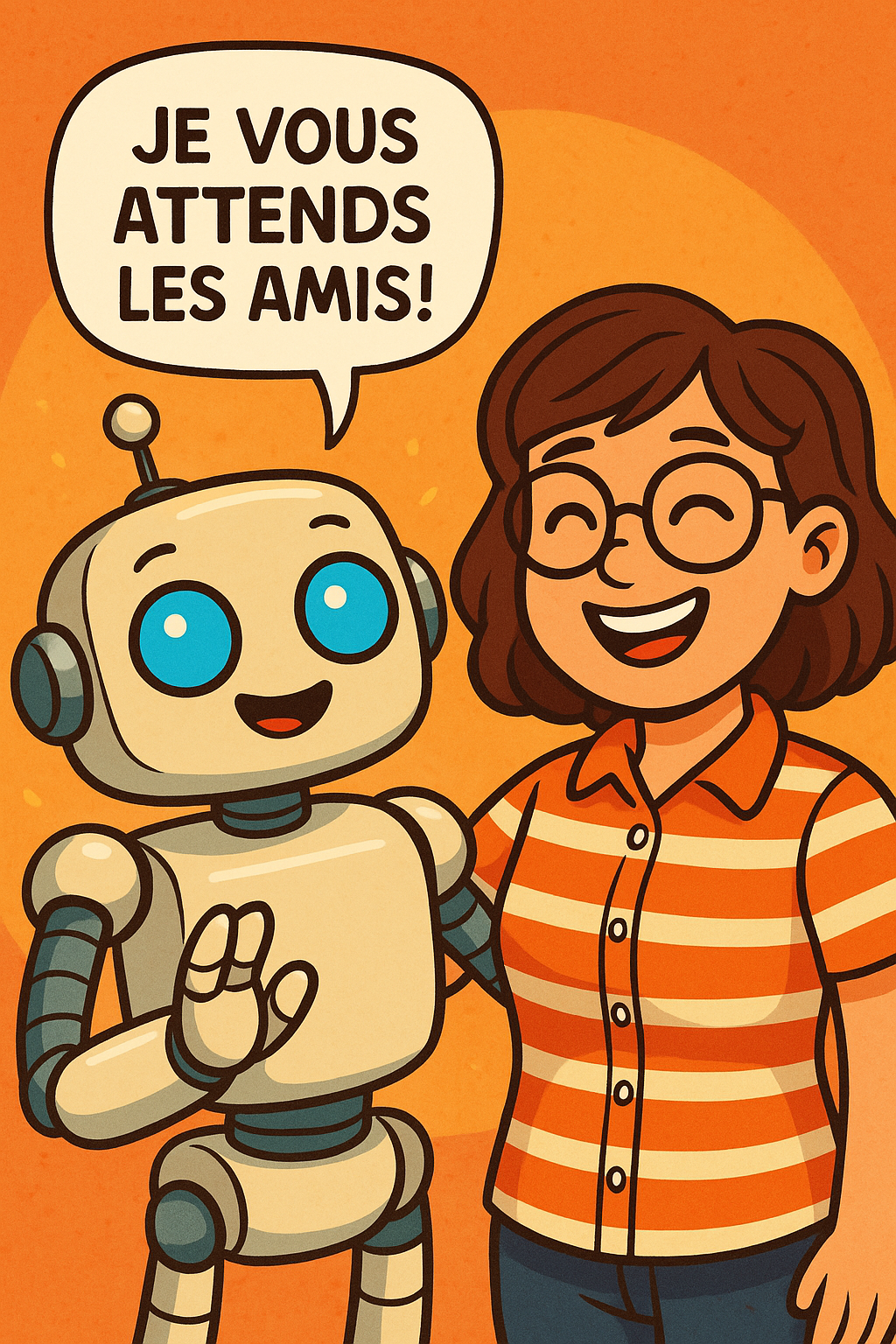 Robin et Moi - Je vous attends les amis!